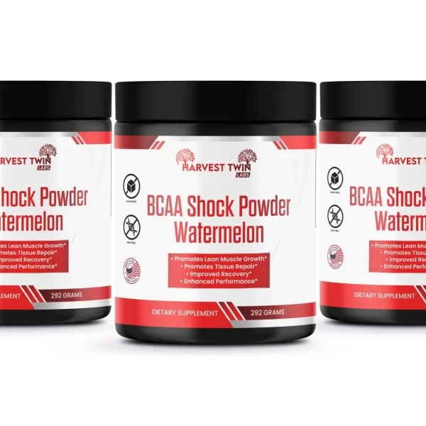 BCAA Shock Powder (Watermelon) 3 Pack